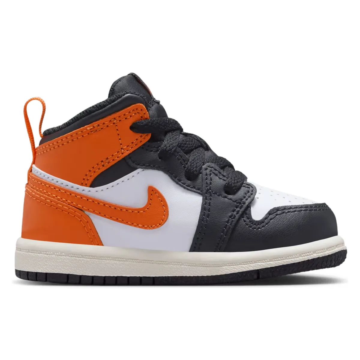 Air Jordan 1 Mid TD "Black Toe Starfish"