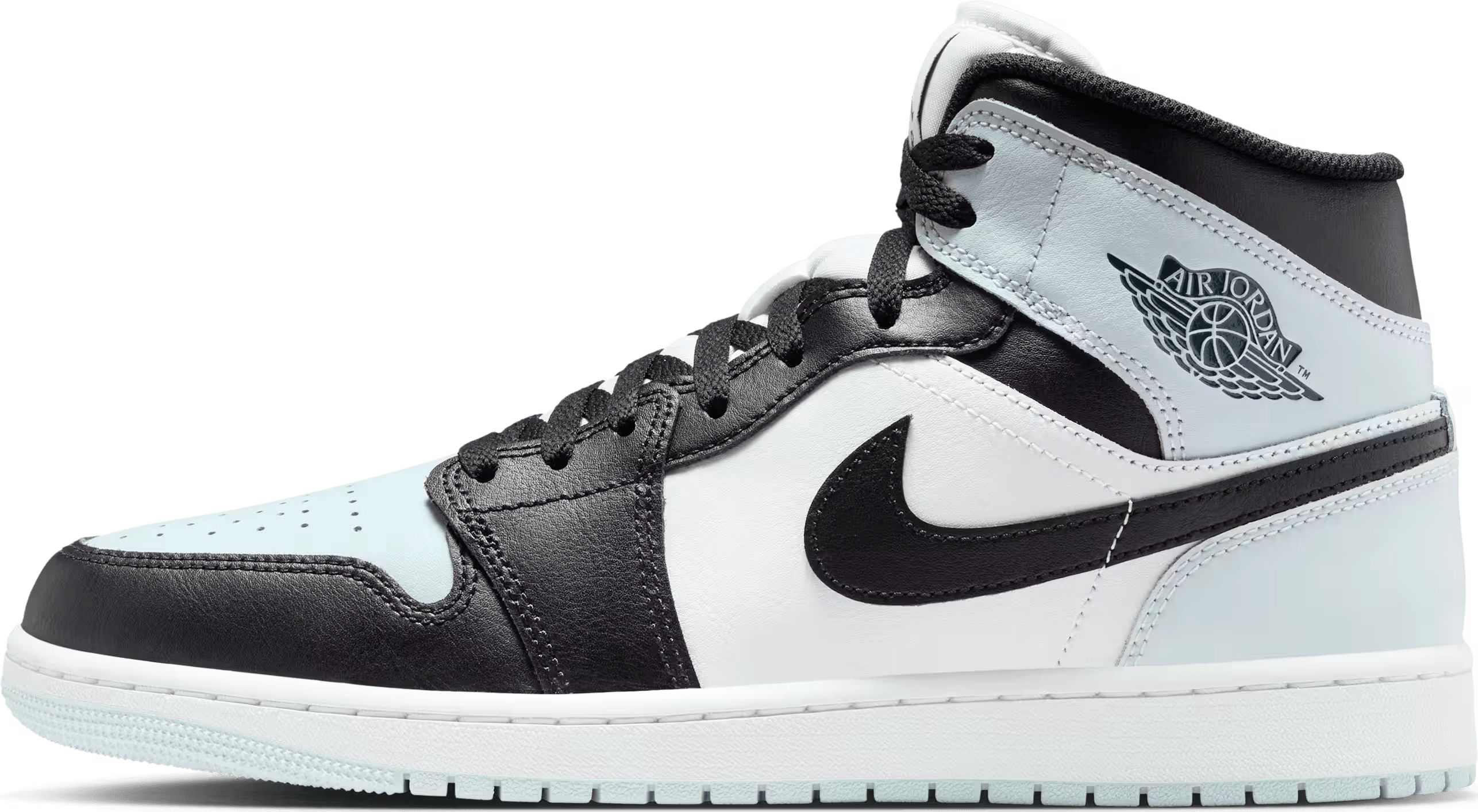 Air Jordan 1 Mid "Squadron Blue Toe"