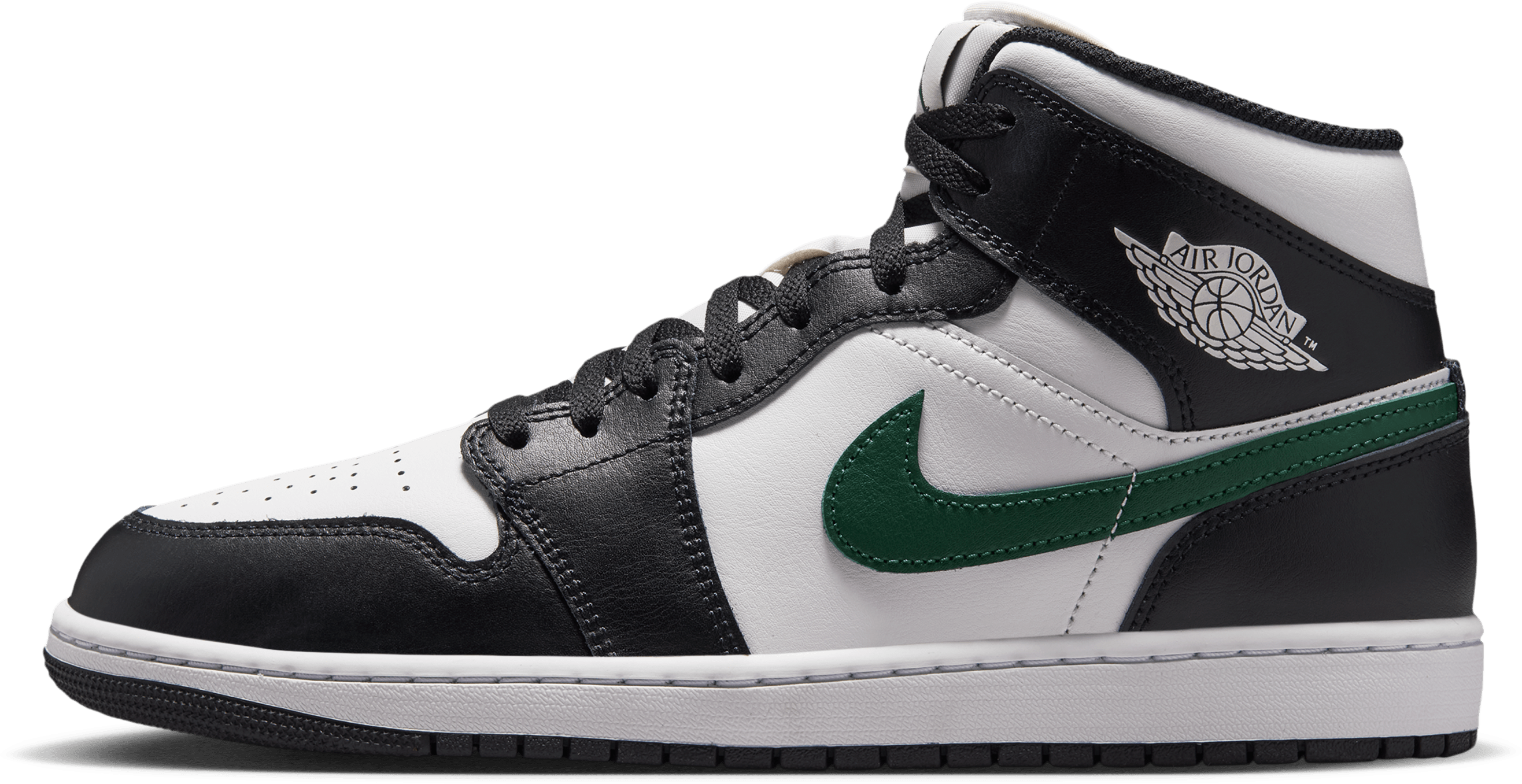 Air Jordan 1 Mid "Black Gorge Green"