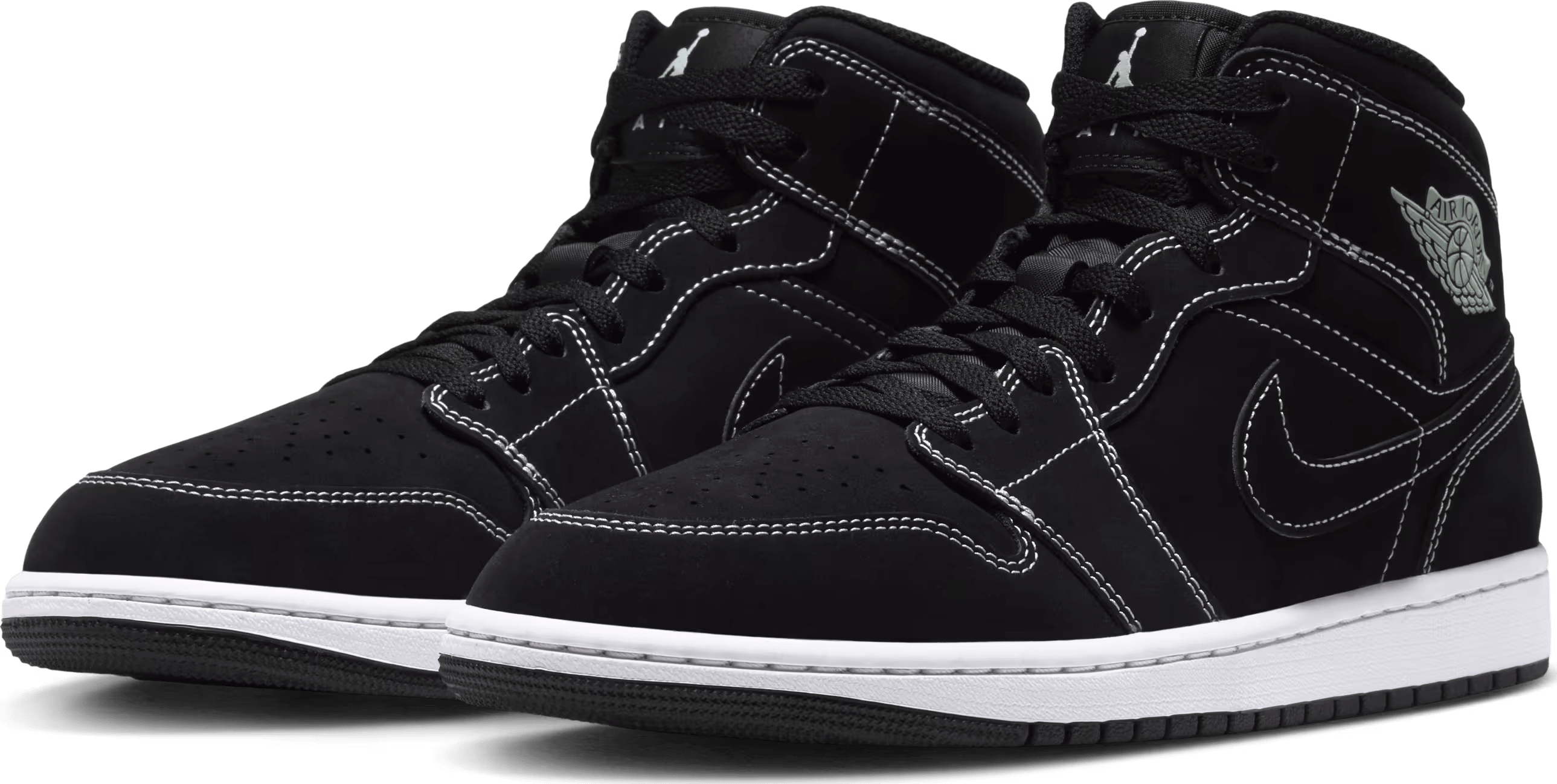 Air Jordan 1 Mid "Black Pistachio Frost"
