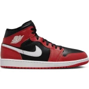 Air Jordan 1 Mid "Black Gym Red"