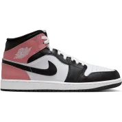 Air Jordan 1 Mid "Black Rust Pink"
