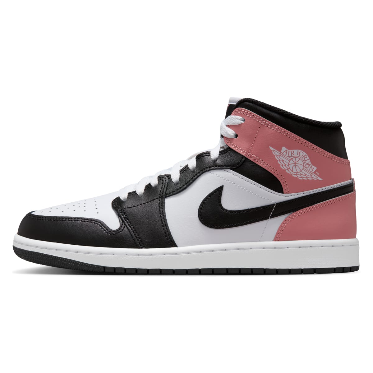 Air Jordan 1 Mid "Black Rust Pink"