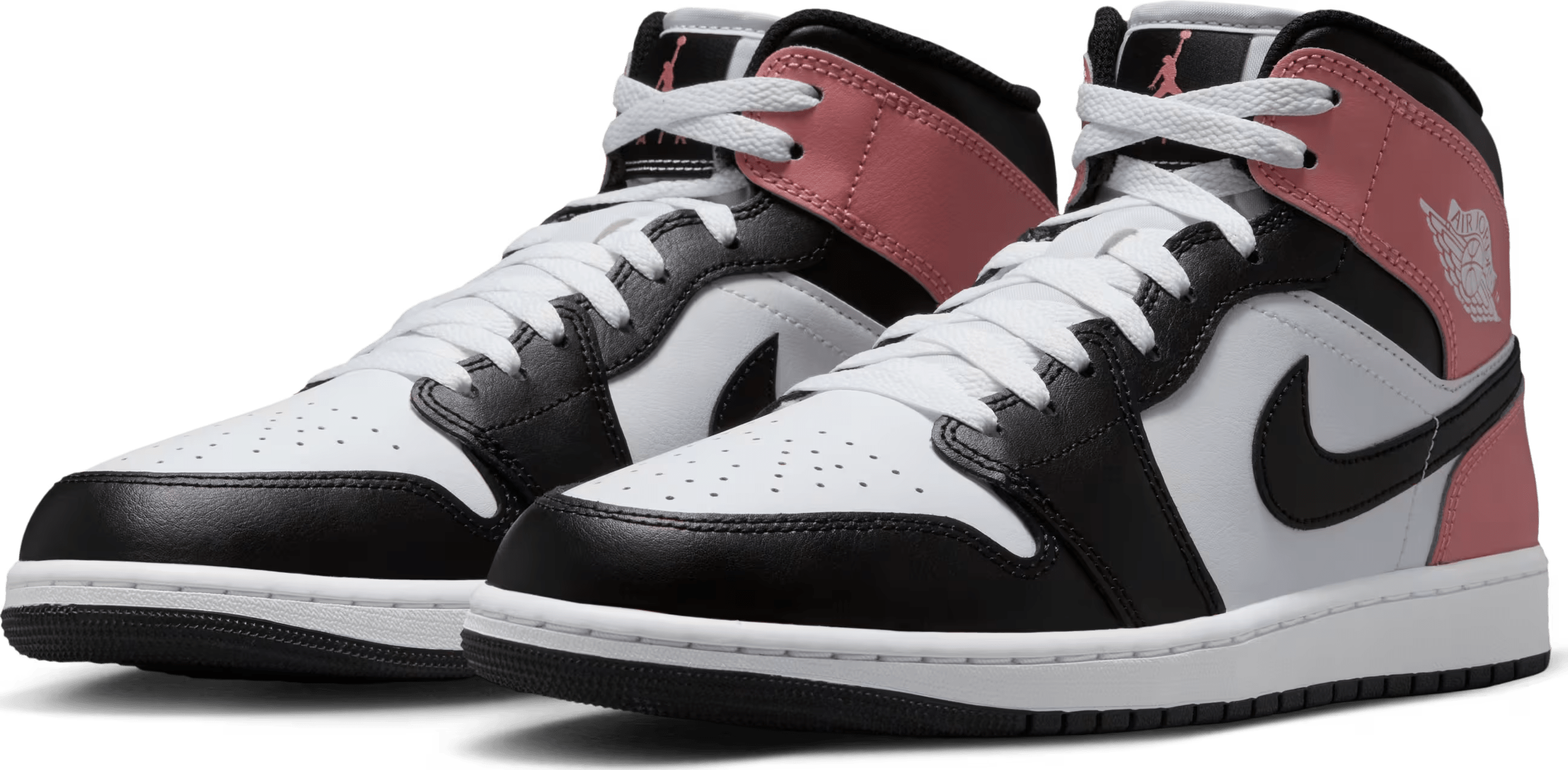 Air Jordan 1 Mid "Black Rust Pink"