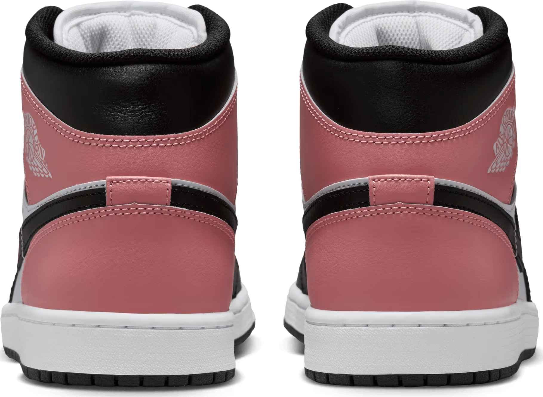 Air Jordan 1 Mid "Black Rust Pink"