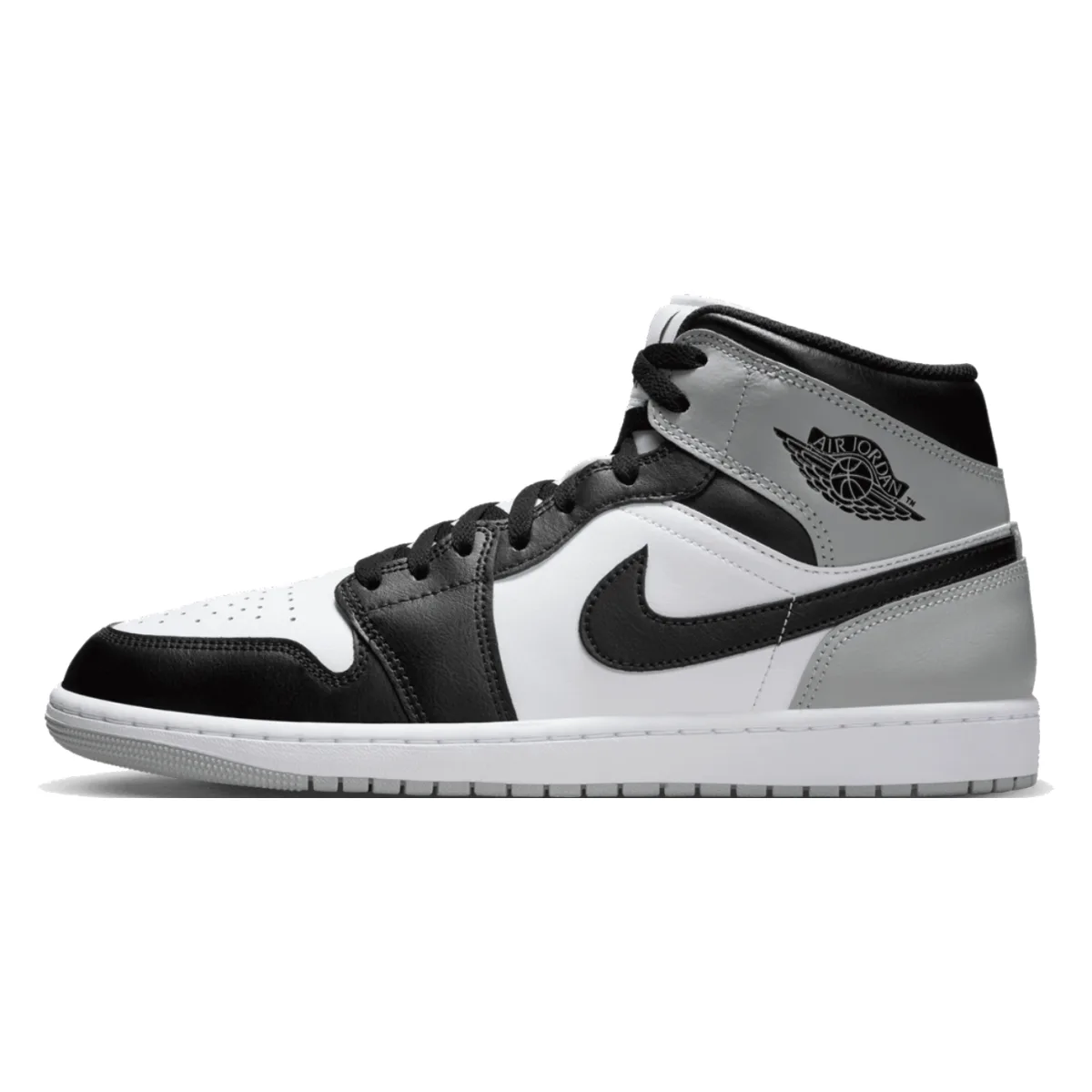 Air Jordan 1 Mid "Black White Grey"