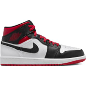Air Jordan 1 Mid "Gym Red Black Toe"