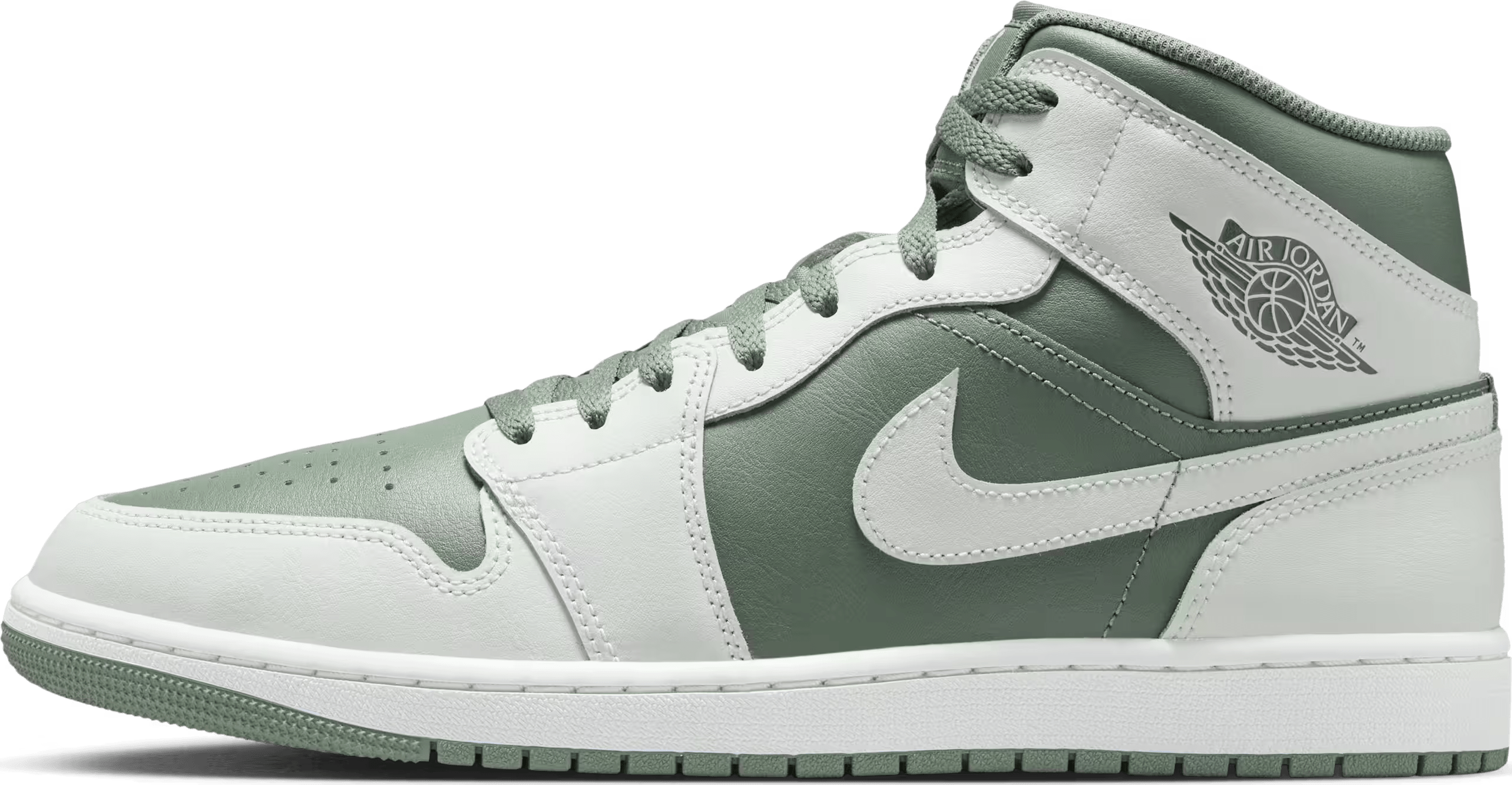 Air Jordan 1 Mid "Summit White Vintage Lichen"