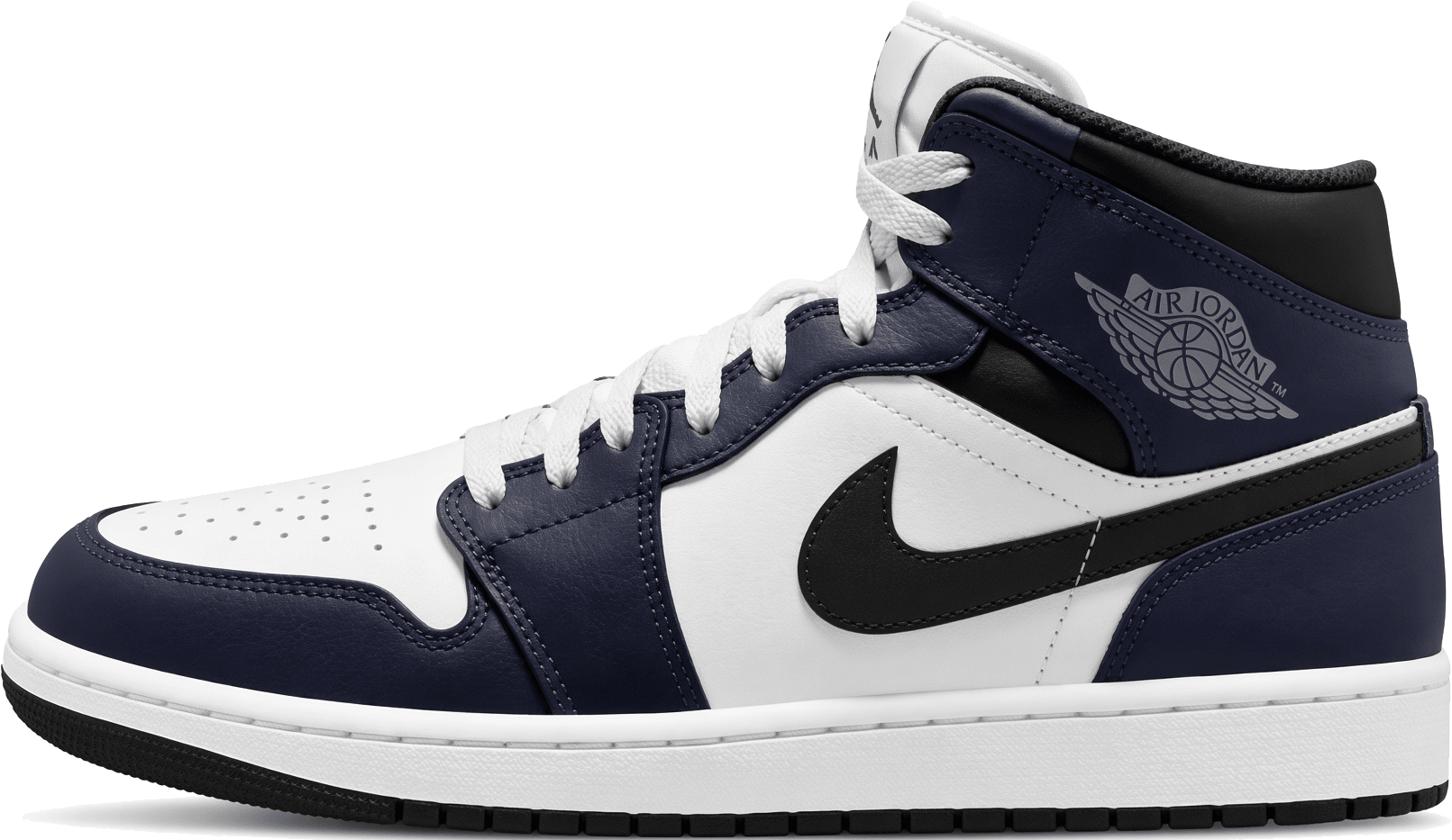 Air Jordan 1 Mid "White College Navy"
