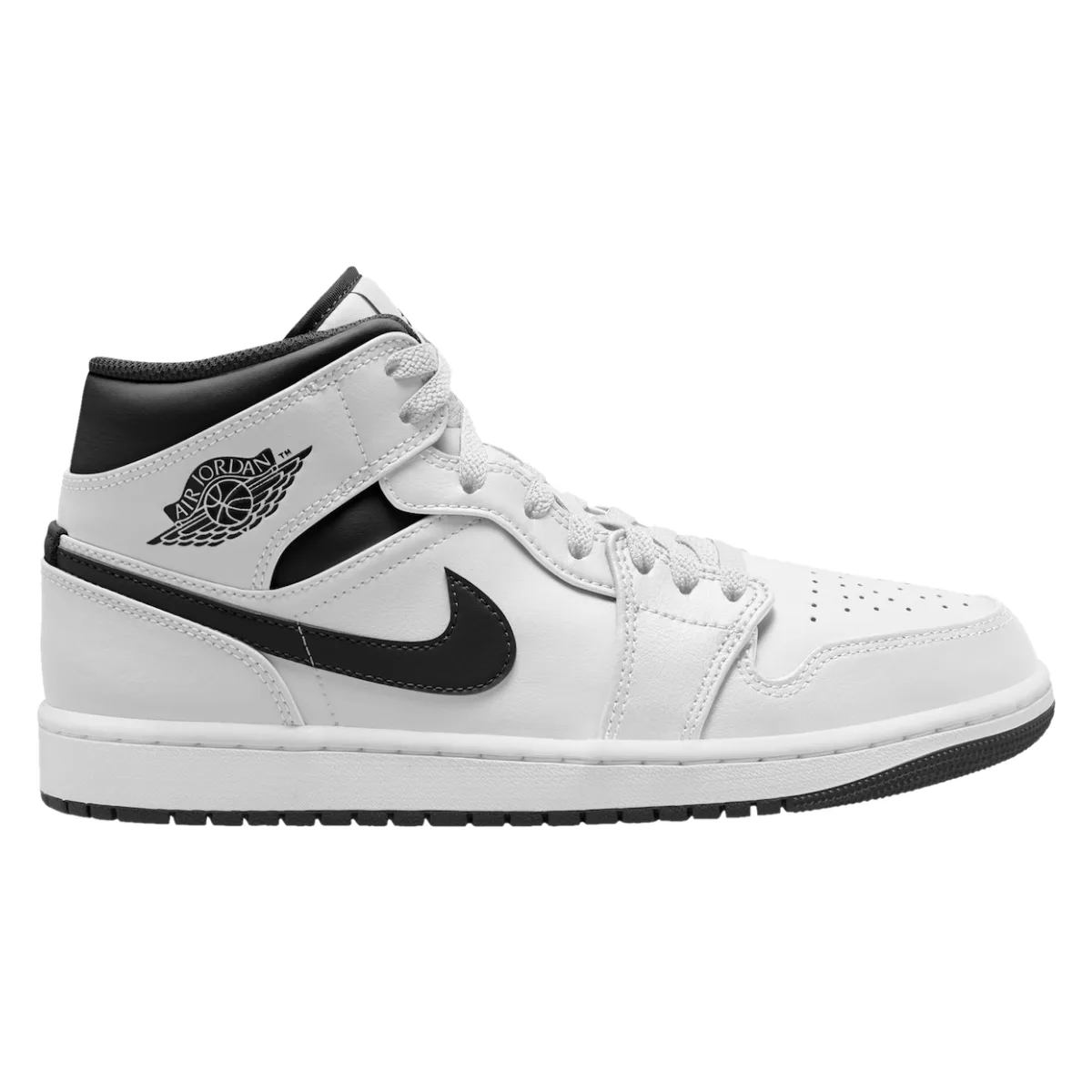 Air Jordan 1 Mid "Black White"