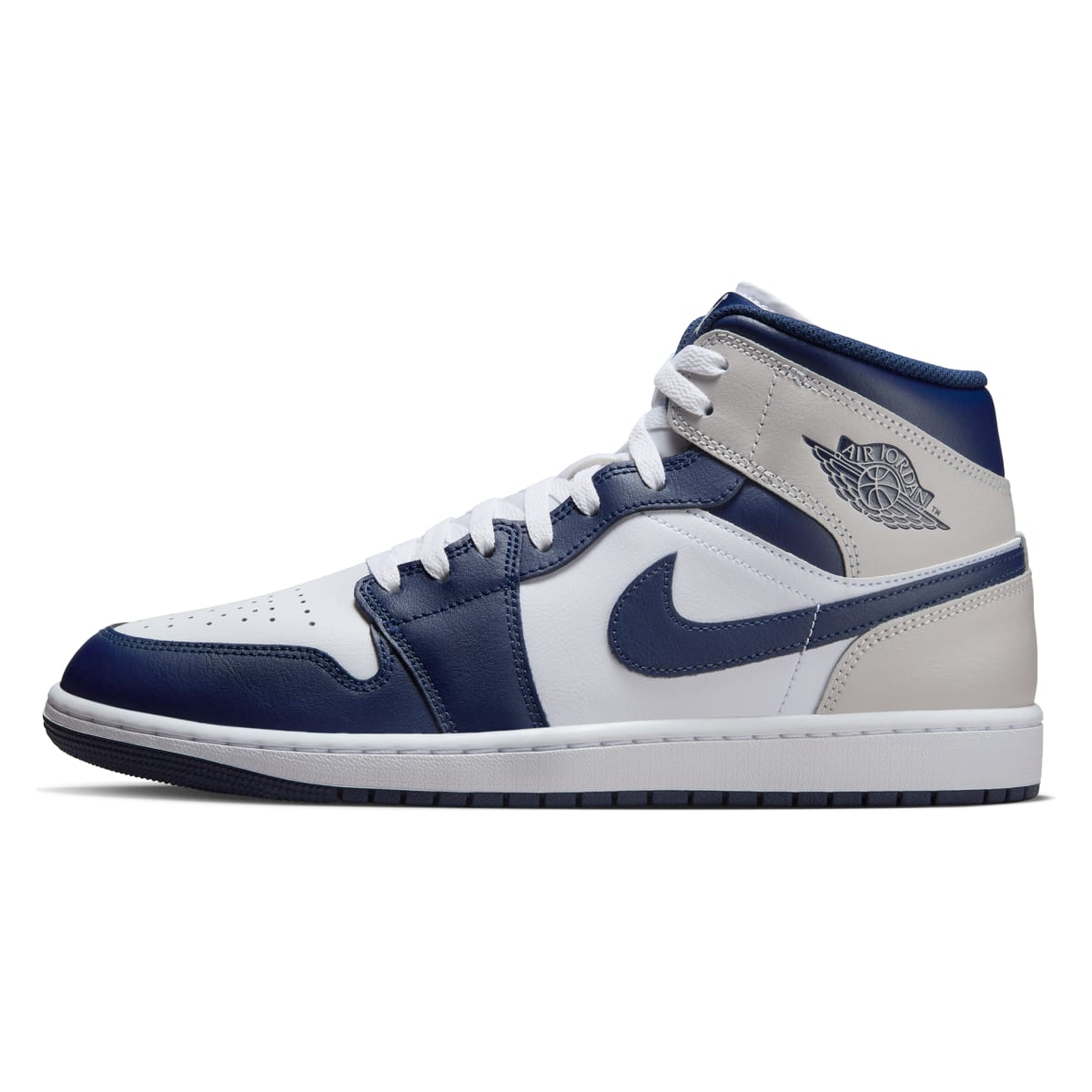 Air Jordan 1 Mid "Grey Midnight Navy"