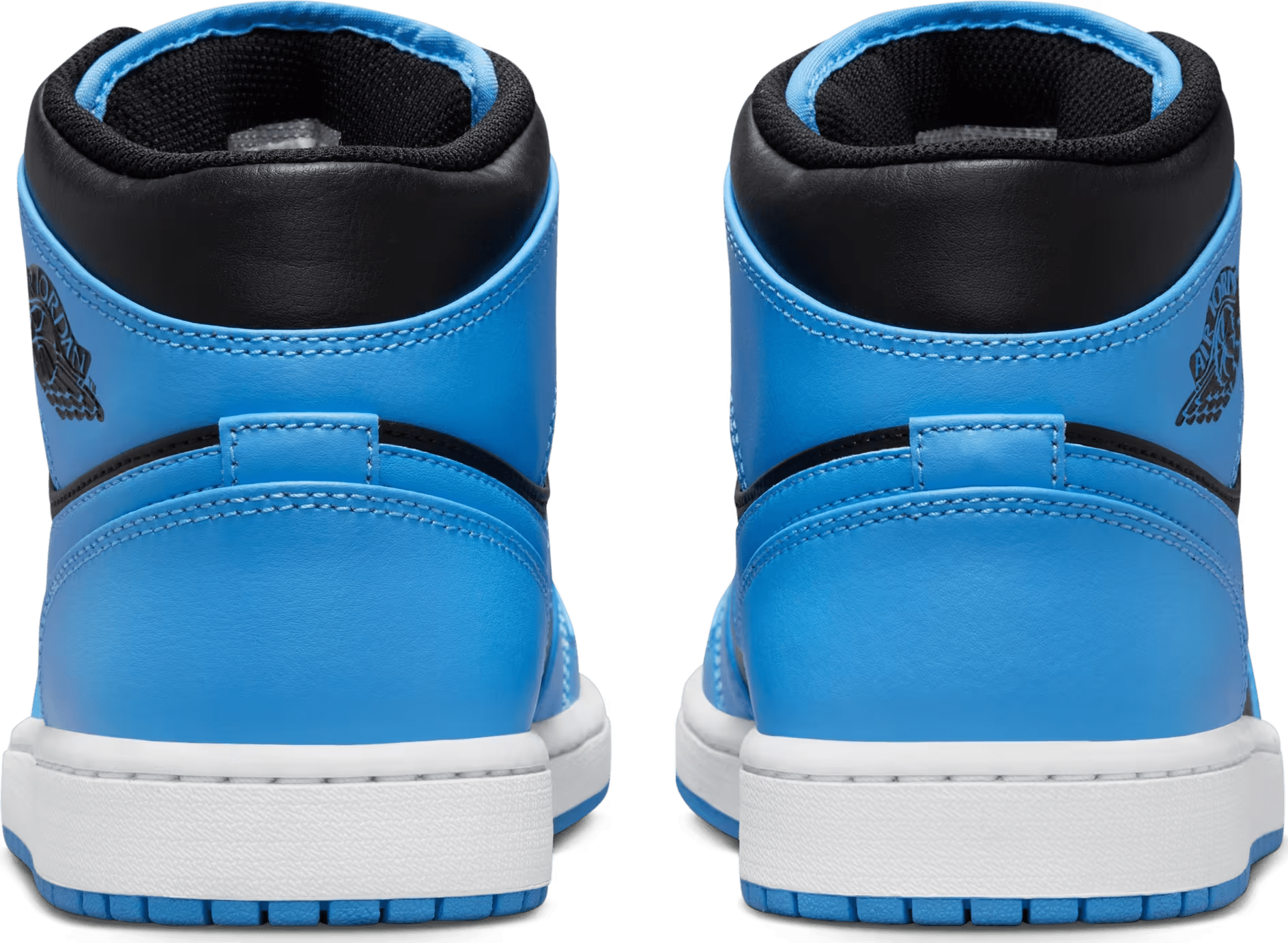 Air Jordan 1 Mid "Black University Blue"