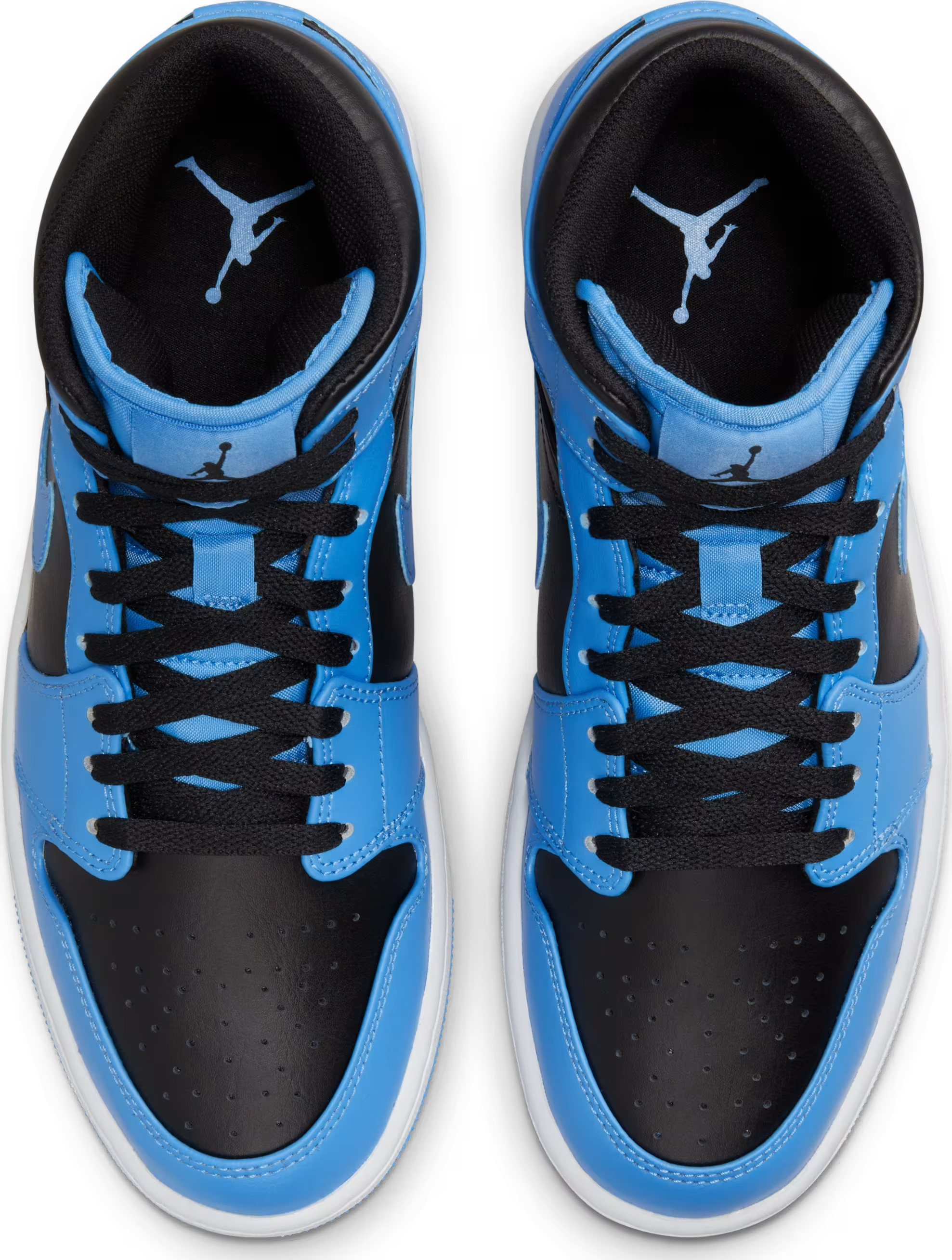 Air Jordan 1 Mid "Black University Blue"
