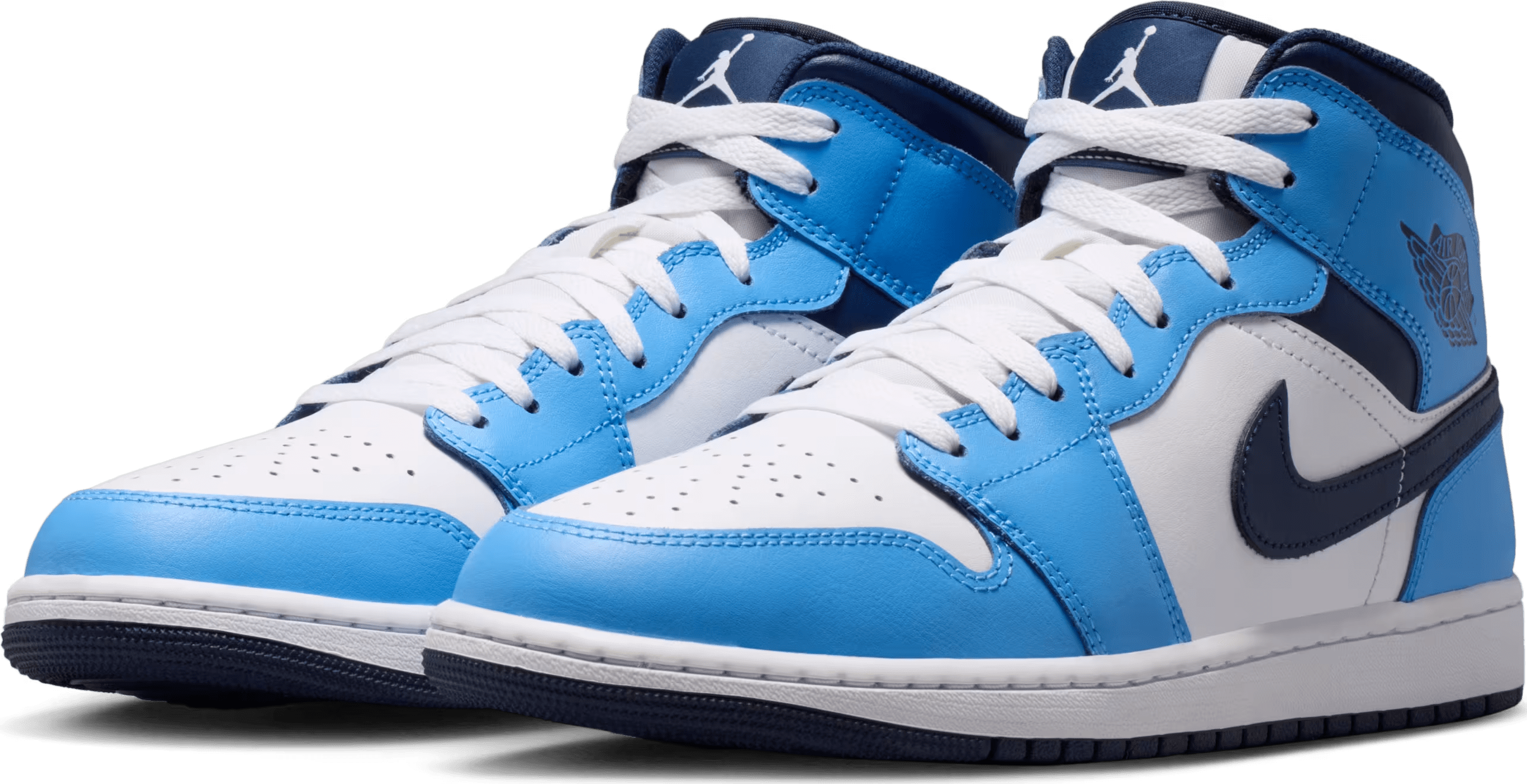 Air Jordan 1 Mid "University Blue Midnight Navy"