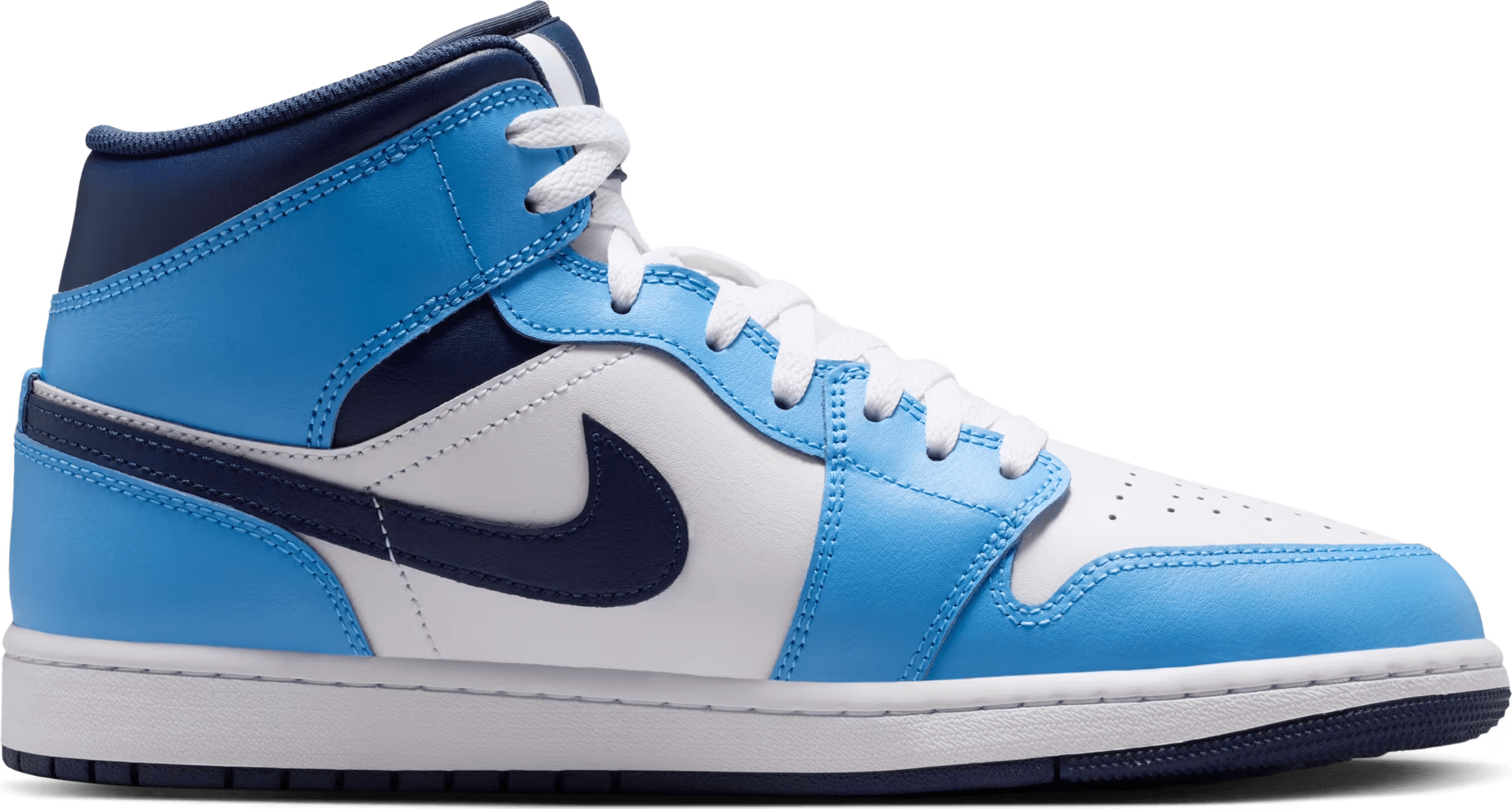 Air Jordan 1 Mid "University Blue Midnight Navy"
