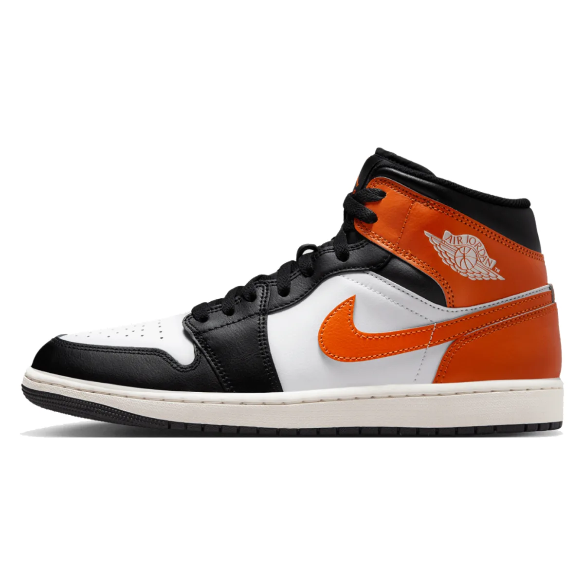 Air Jordan 1 Mid "Black Toe Starfish"