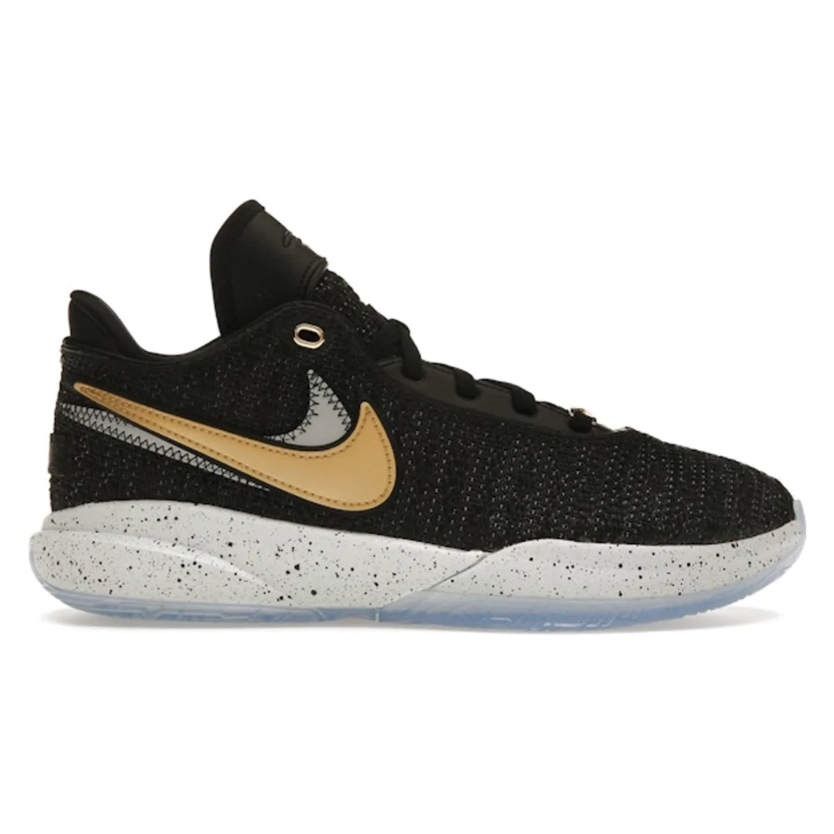 Nike LeBron 20 Black Metallic Gold (GS)
