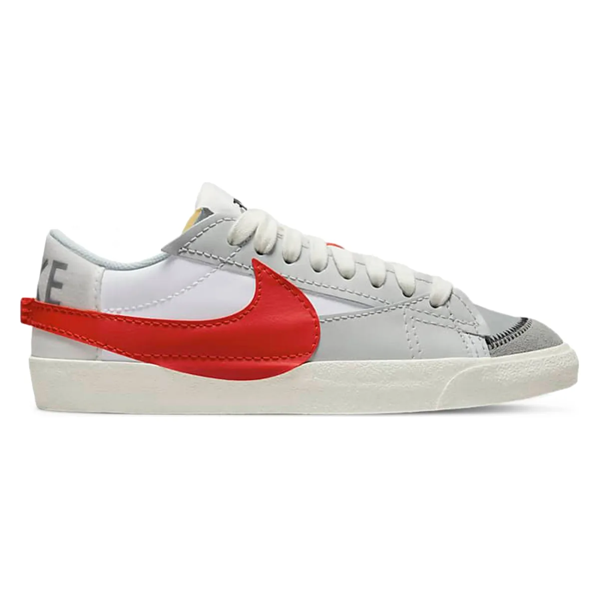 Nike Blazer Low 77 Jumbo White Photon Dust Light Smoke Grey University Red