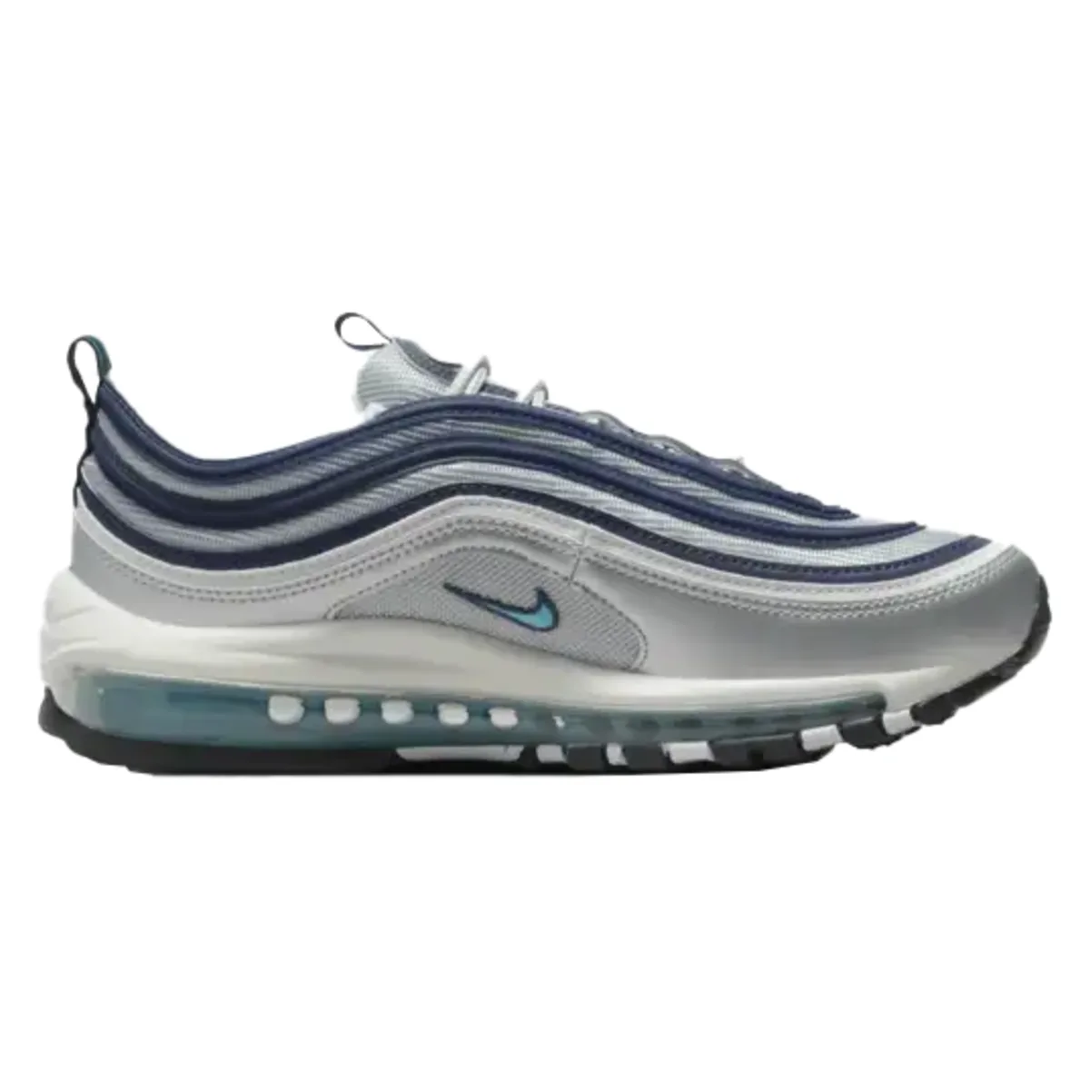 Nike Air Max 97 WMNS "Metallic Silver and Chlorine Blue"