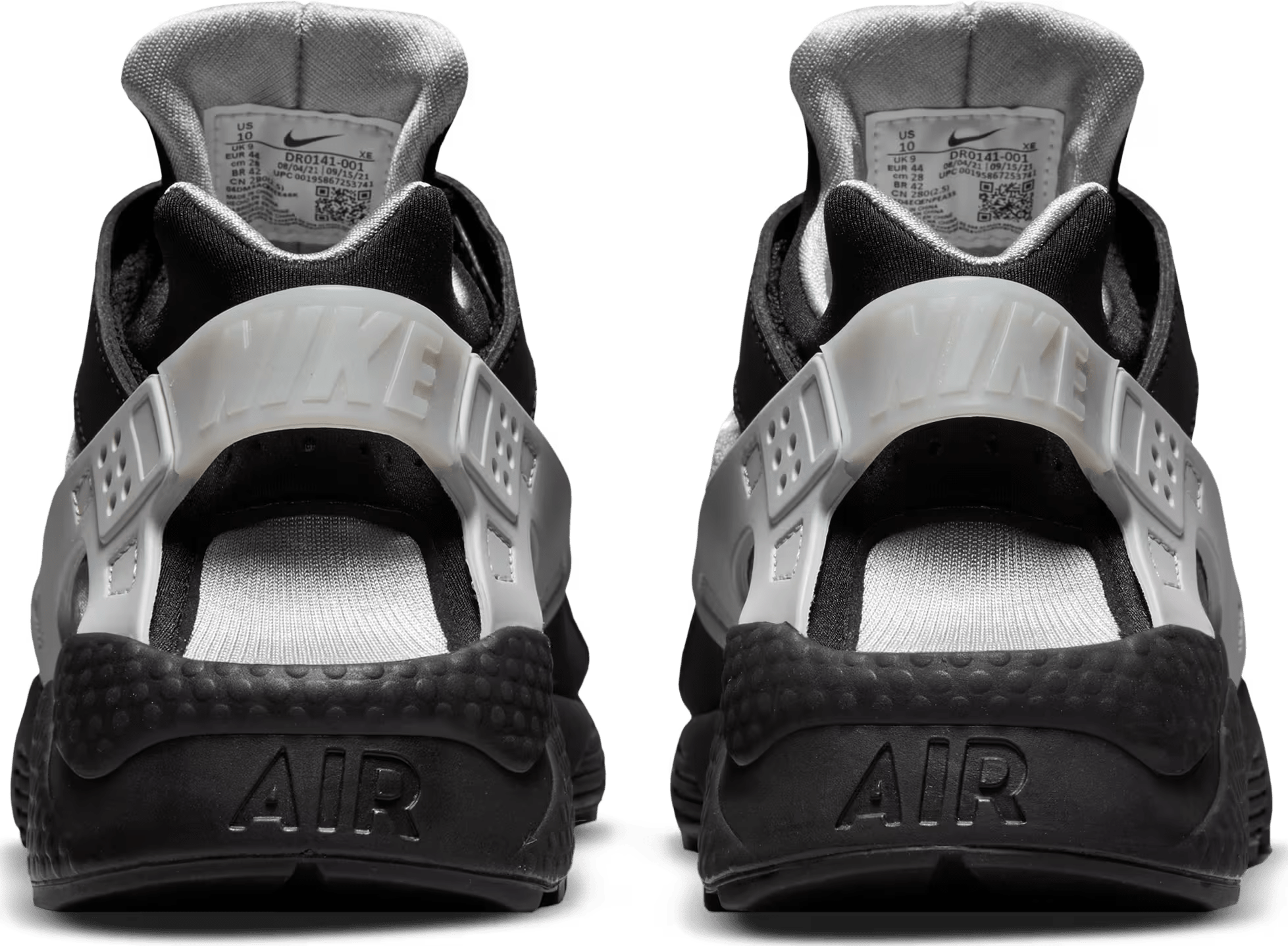 Nike Air Huarache Black Grey Neon Green