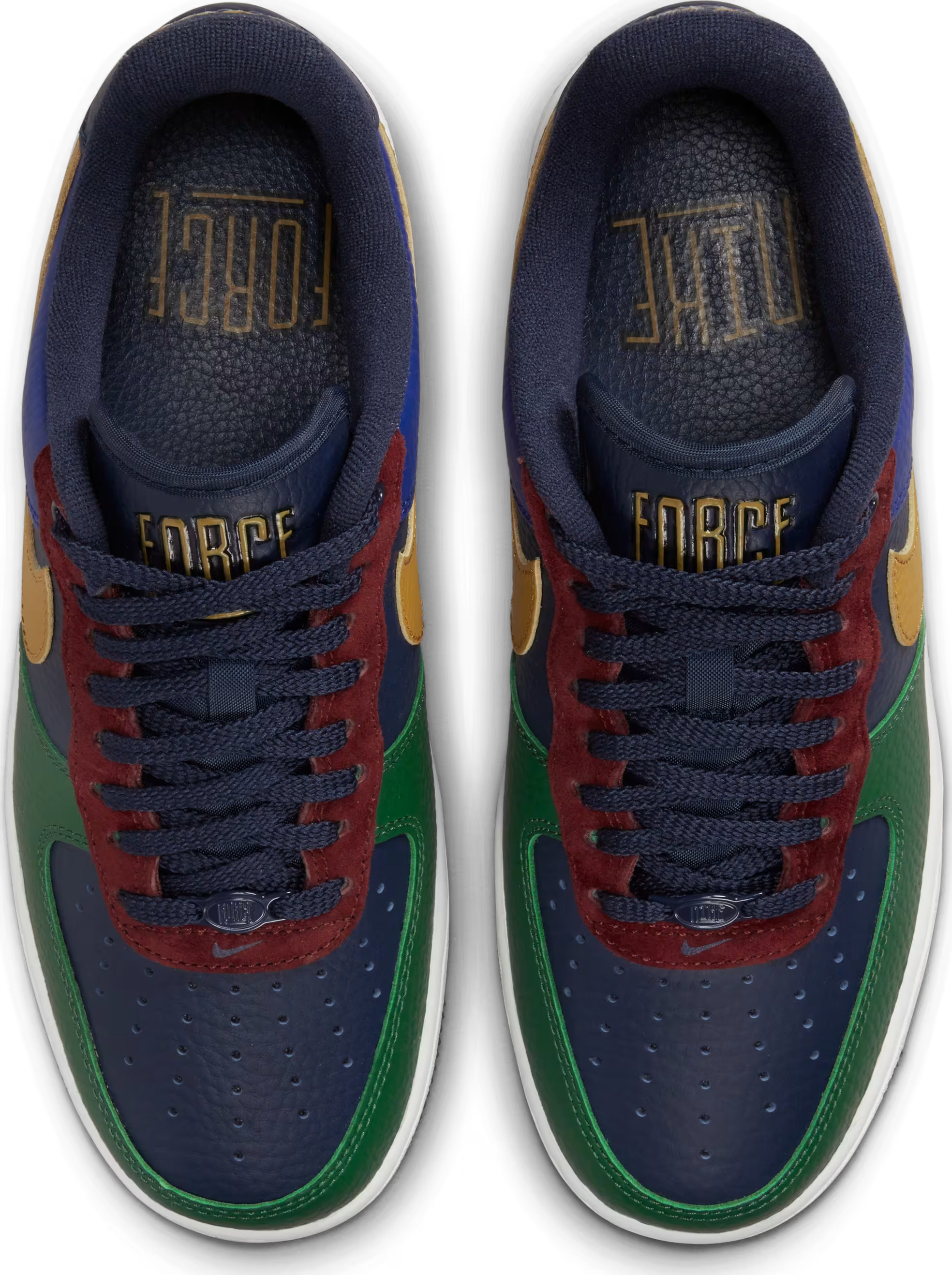 Nike Air Force 1 '07 LX "Obsidian and Gorge Green"