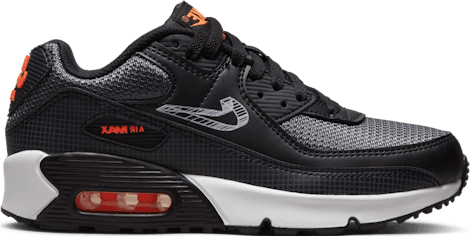 Nike Air Max 90 GS 3D Swoosh "Black Grey"