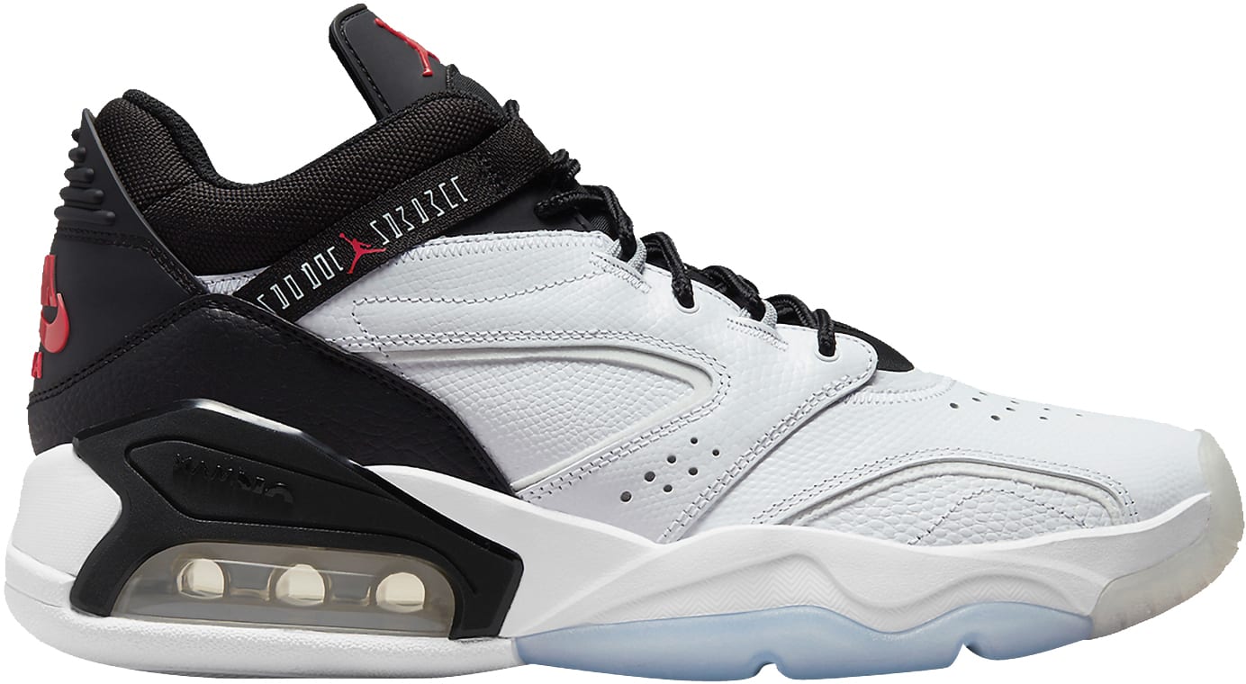 Jordan Point Lane White Black Red