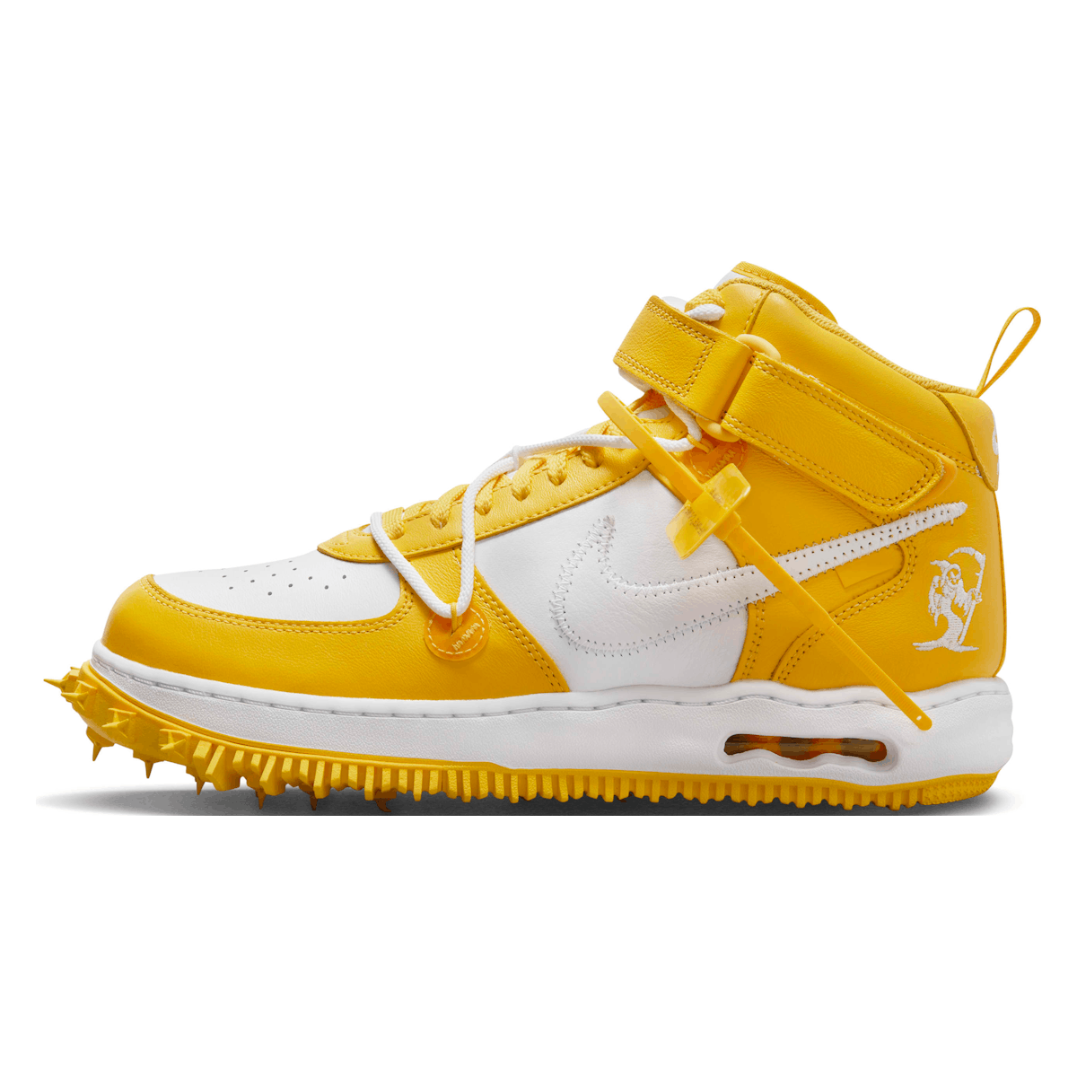 Off-White x Nike Air Force 1 Mid "Varsity Maize"