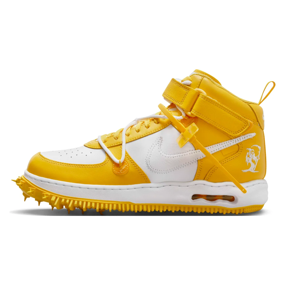 Off-White x Nike Air Force 1 Mid "Varsity Maize"