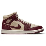 Air Jordan 1 Mid SE Wmns  "Split - Beach Cherrywood"