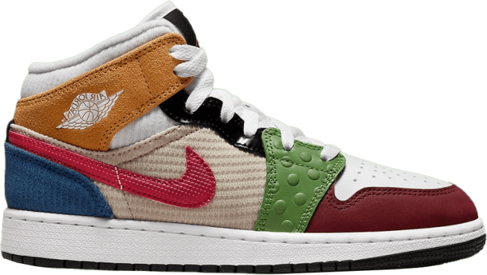 Air Jordan 1 Mid "Multi-Material"