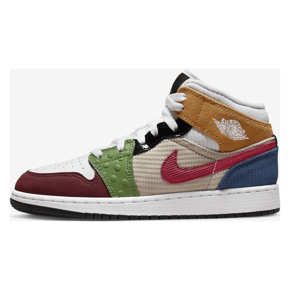 Air Jordan 1 Mid "Multi-Material"
