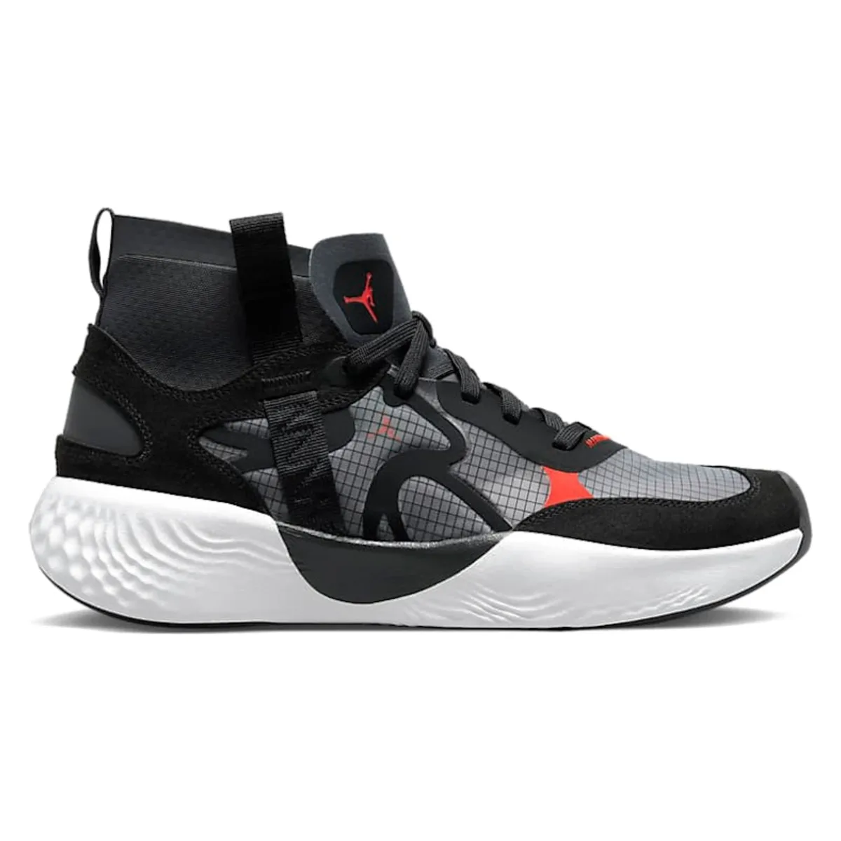 Jordan Delta 3 Mid Black Chile Red
