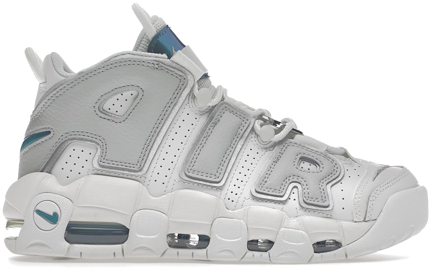 Nike Air More Uptempo Metallic Teal (W)