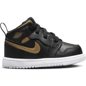Air Jordan 1 Mid Alt TD "Black Metallic Gold"