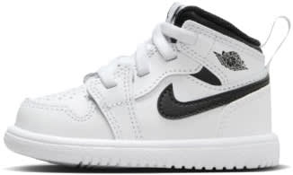 Air Jordan 1 Mid TD "Black & White"