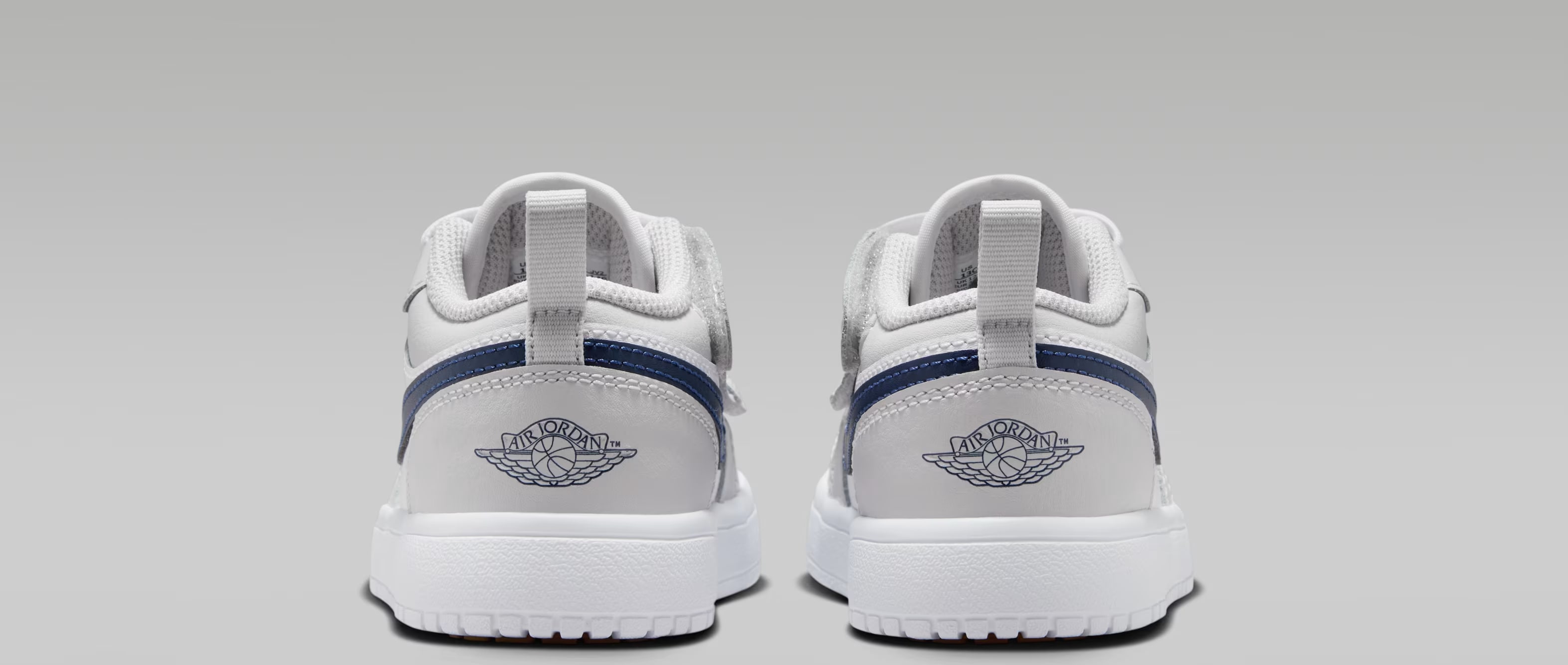 Jordan 1 Low ALT White Neutral Grey Gum Medium Brown Midnight Navy (PS)