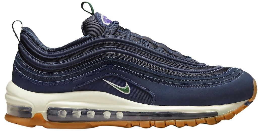 navy and white air max 97