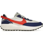 Nike Waffle Debut Swoosh Habanero Red Old Royal