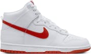 Nike Dunk High Retro "White Picante Red"