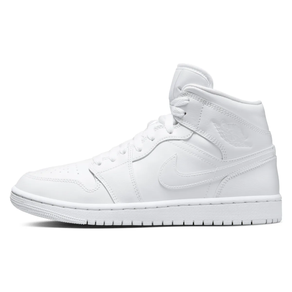Air Jordan Mid Triple White (2022) (W)