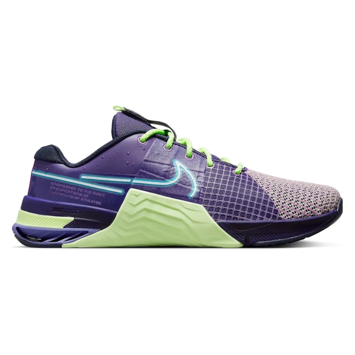 Nike Metcon 8 AMP Deep Purple Barely Volt
