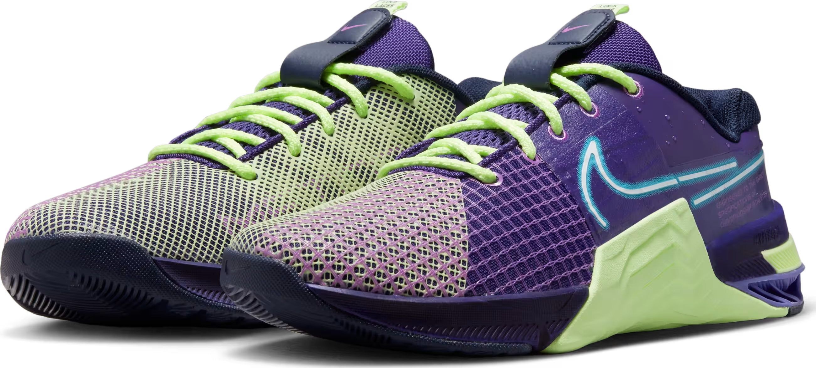 Nike Metcon 8 AMP Deep Purple Barely Volt