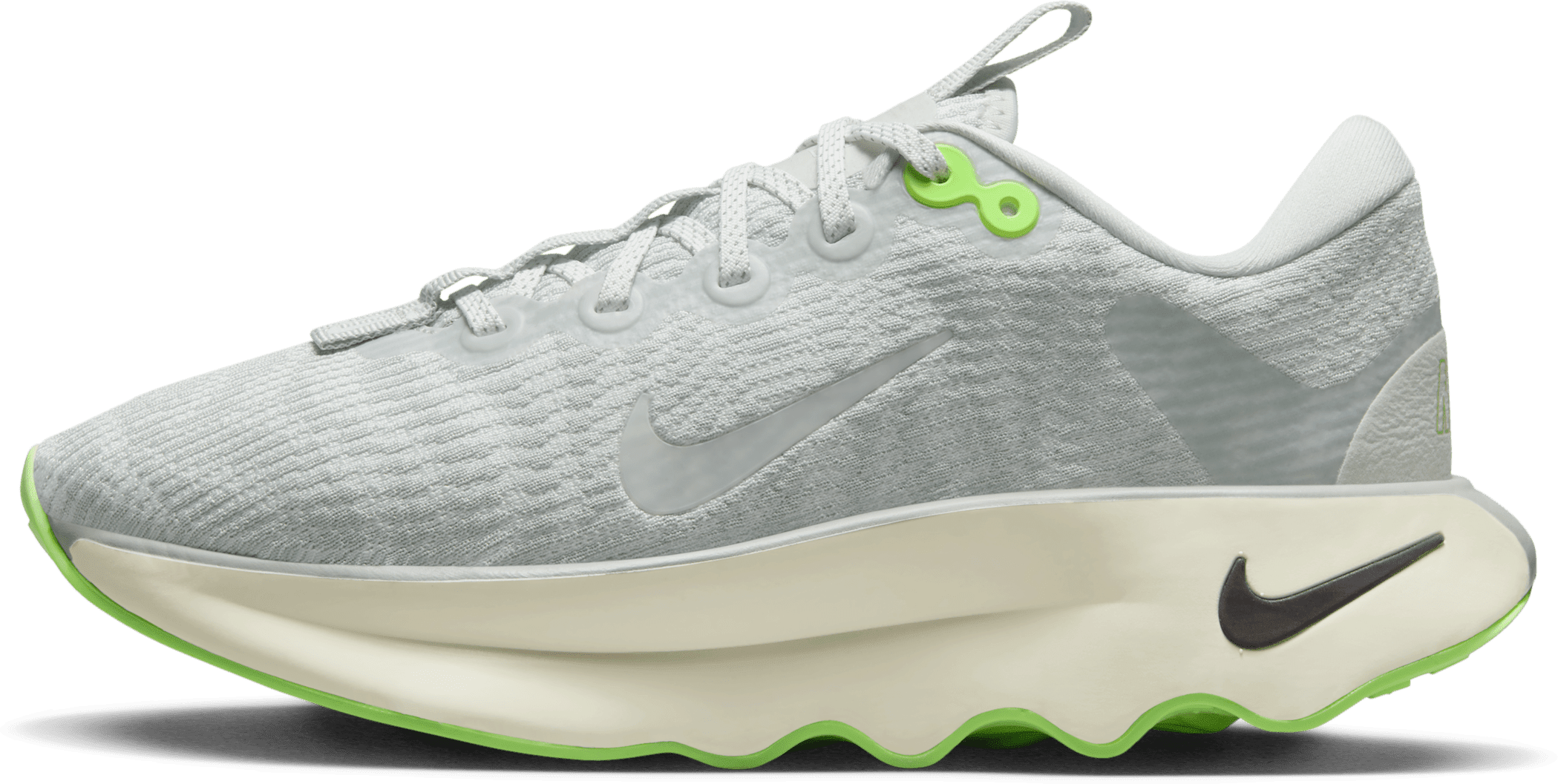 Nike Motiva Light Silver Green Strike (Women's)