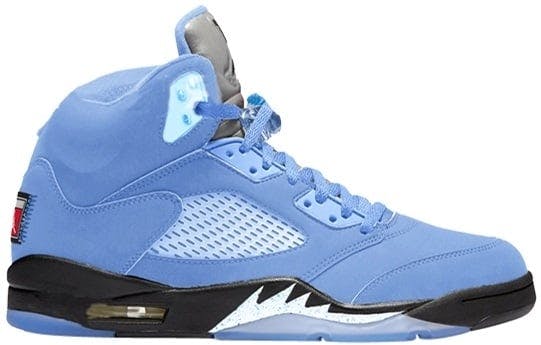 Jordan 5 store blue and yellow