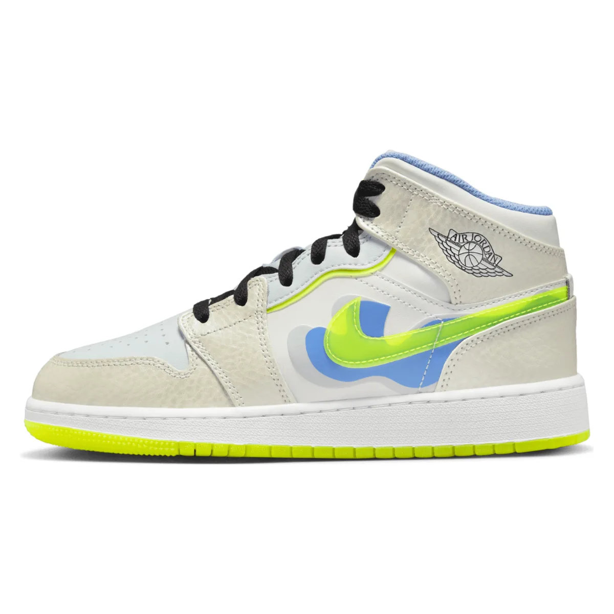 Air Jordan 1 Mid SE GS 'Platinum Tint'
