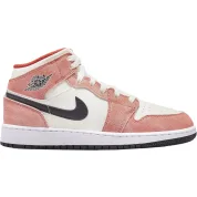 Air Jordan 1 Mid GS "Orange Suede"