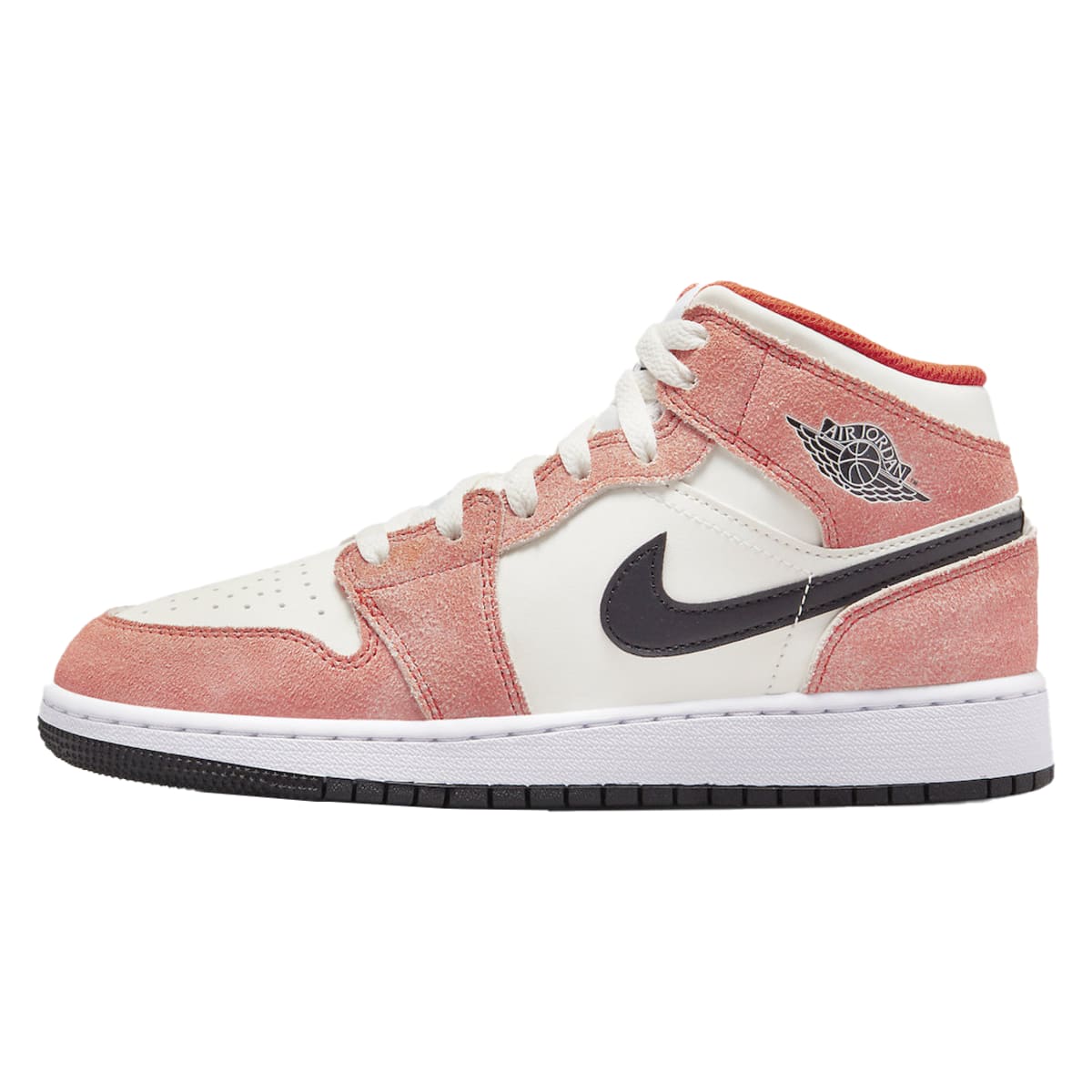 Air Jordan 1 Mid GS "Orange Suede"