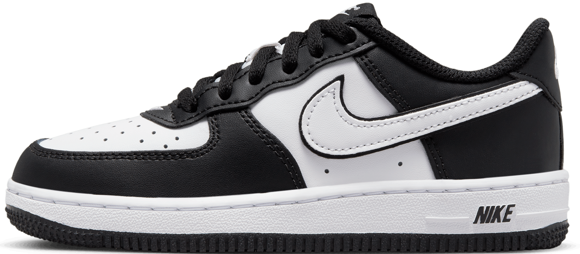 PS) Nike Air Force 1 Low '07 LV8 White Swoosh Panda DV1623-001