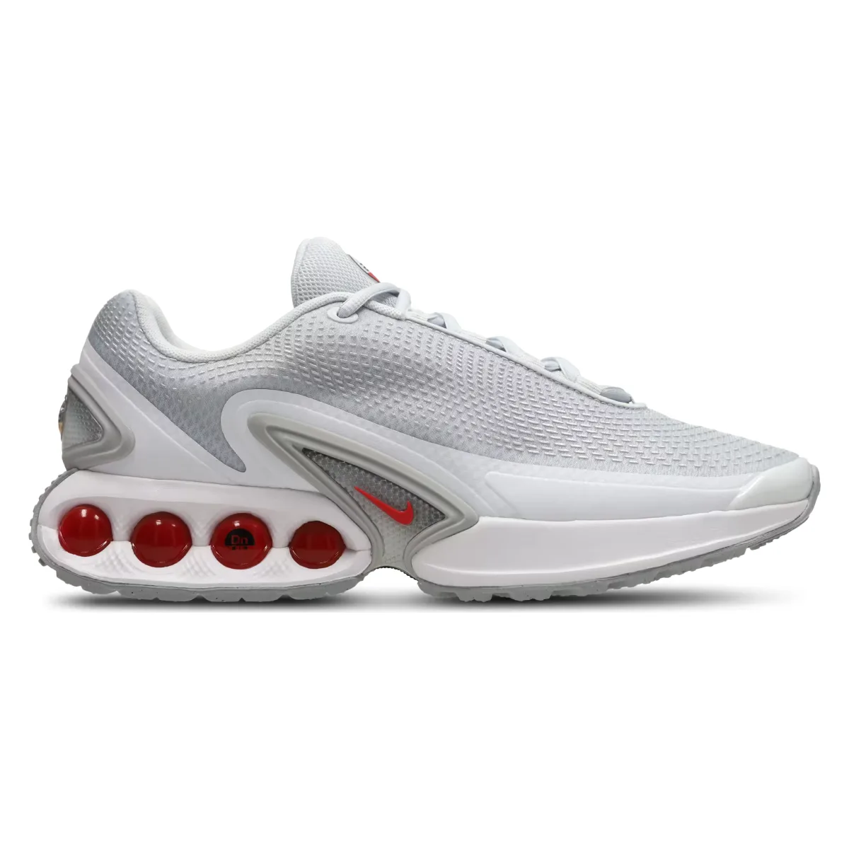 Nike Air Max Dn Pure Platinum Wolf Grey Metallic Silver University Red